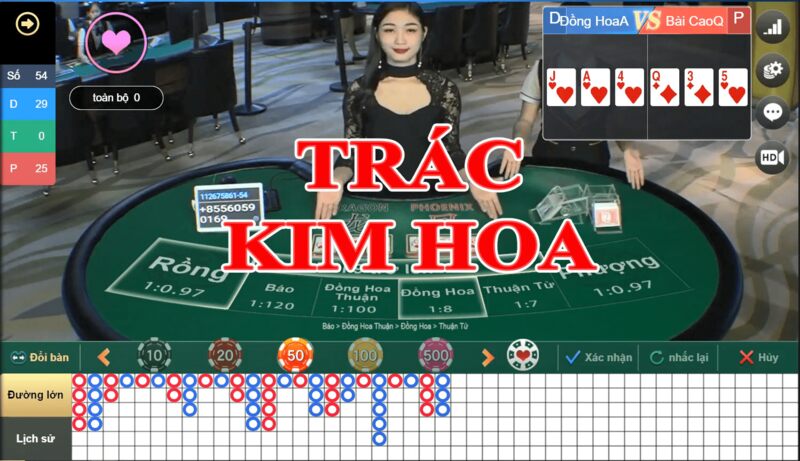 Bạn có thể chơi game Trác Kim Hoa mọi lúc mọi nơi