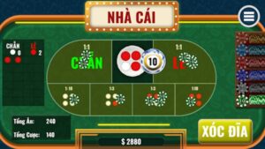 Các cửa cược hay gặp khi áp dụng cách chơi xóc đĩa 68 Game luôn thắng